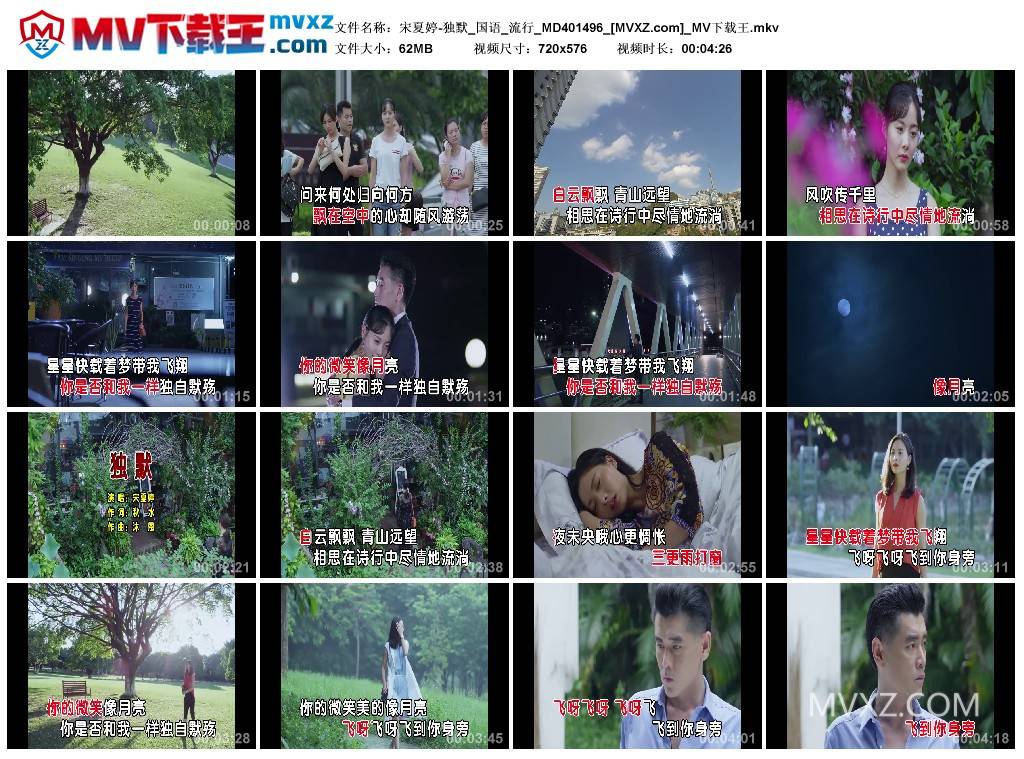 宋夏婷-独默_国语_流行_MD401496